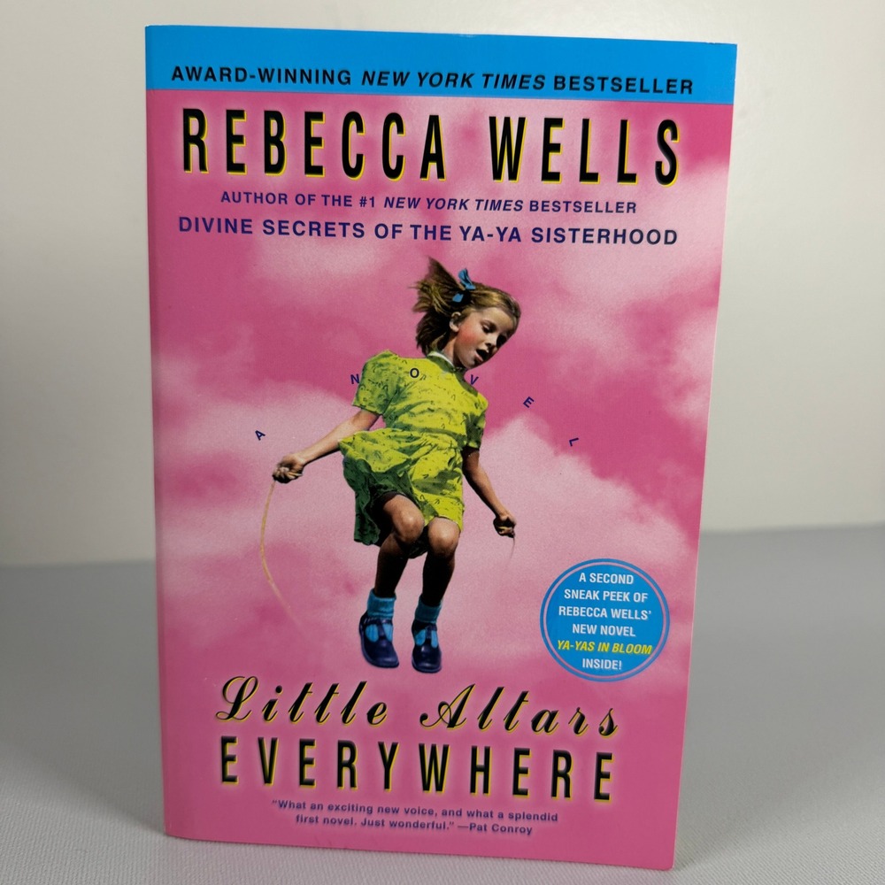 SIGNED Little Altars Everywhere Rebecca Wells Paperback Novel Ya-Ya Sisterhood